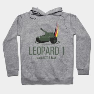 German Leopard 1 main battle tank Hoodie